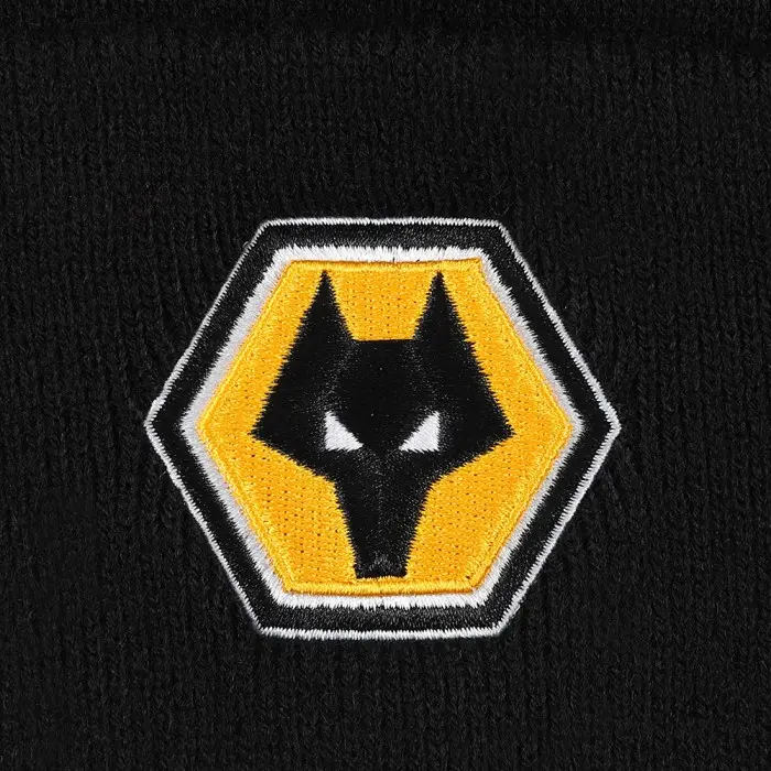 Wolverhampton Wanderers Store | Shop Official Haymaker 47 Cuff Knit – Black Wolves Gear
